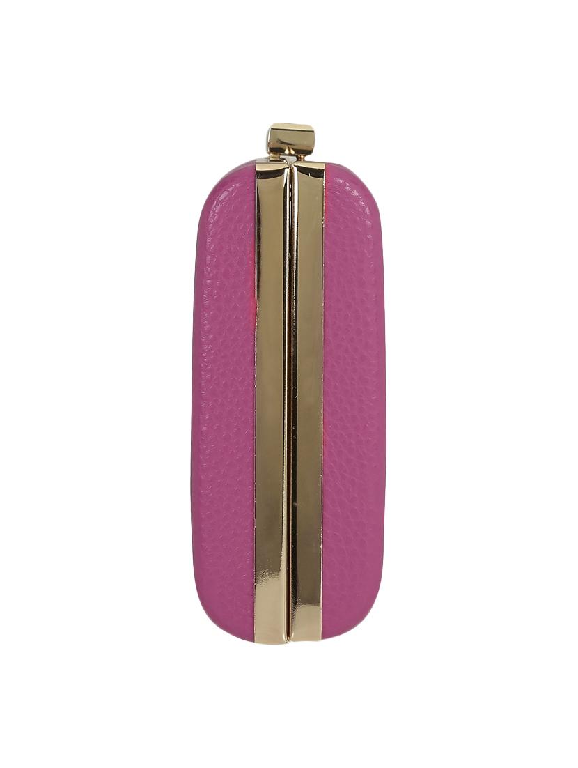pink metal clutch - 13454994 - Standard Image - 3