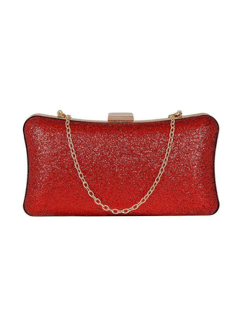 red metal clutch - 13455011 -  Zoom Image - 0
