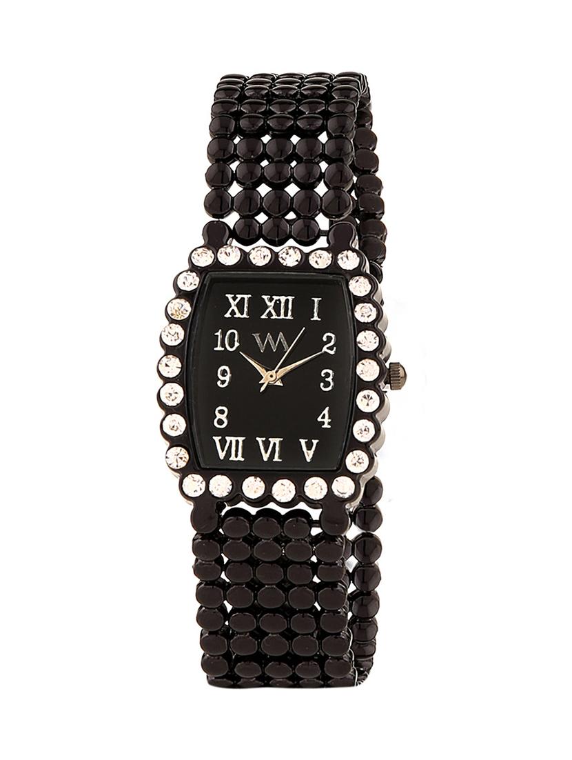 watch me black metal black dial watch for women wmal-136 - 13459118 - Zoom Image - 0
