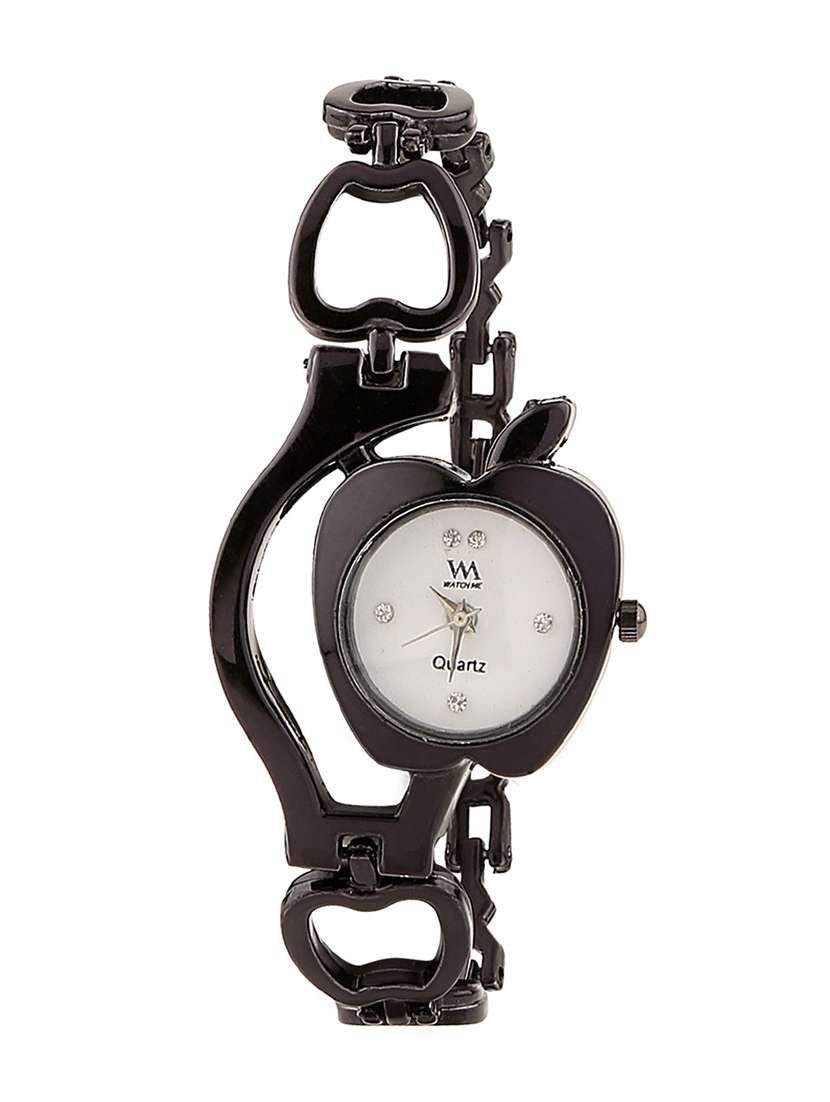 watch me black metal white dial watch for women wmal-128 - 13459134 - Zoom Image - 0