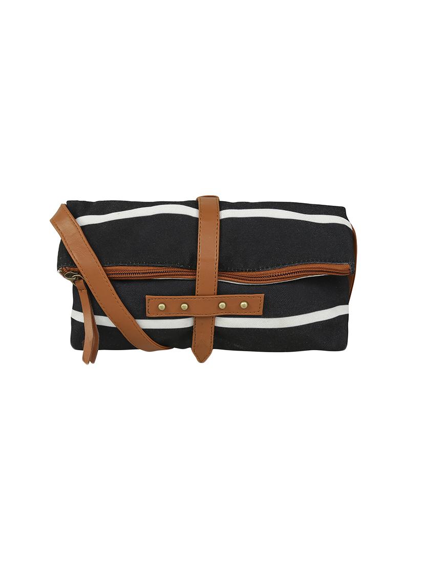 black canvas sling bag - 13464711 - Zoom Image - 0