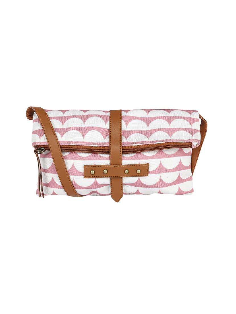 multi colored canvas sling bag - 13464712 -  Zoom Image - 0