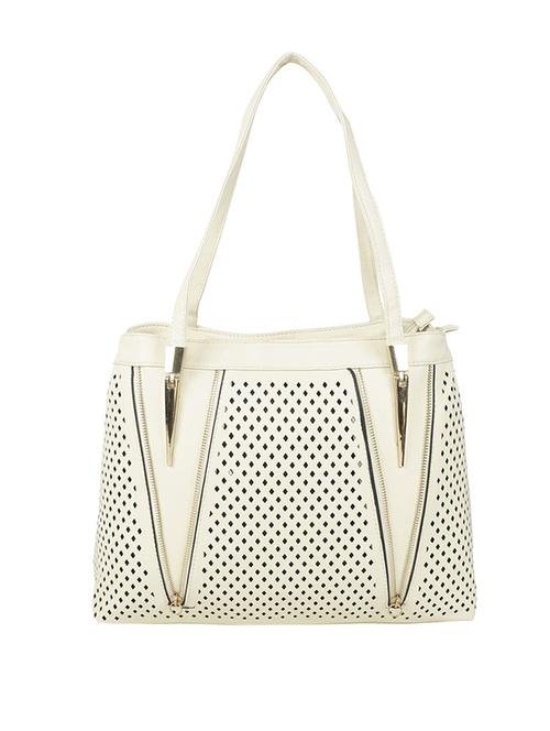 beige leatherette handbag - 13465900 -  Standard Image - 0