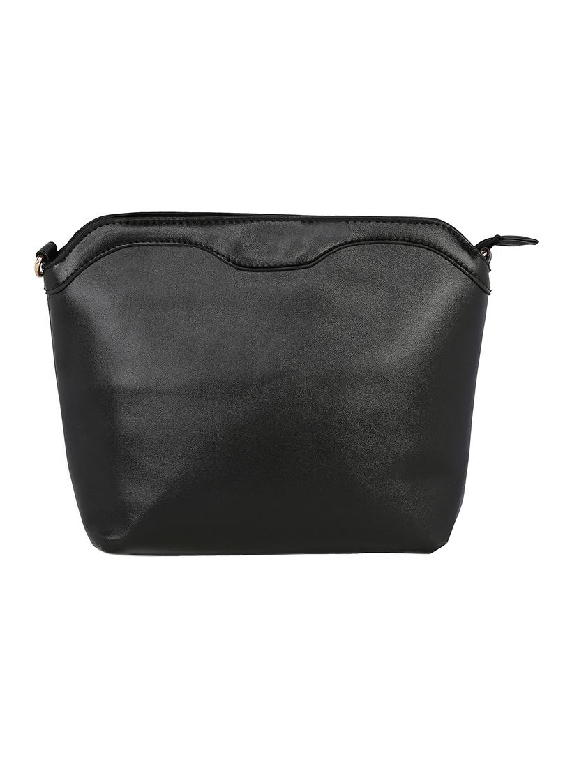 black leatherette handbag - 13465999 - Standard Image - 3