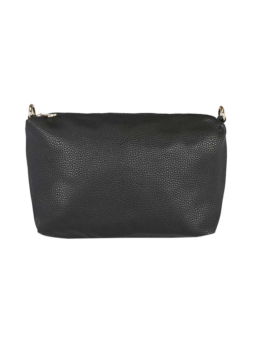 black leatherette handbag - 13466002 -  Standard Image - 3