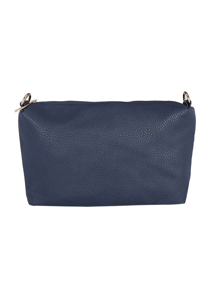 blue leatherette handbag - 13466004 -  Standard Image - 3