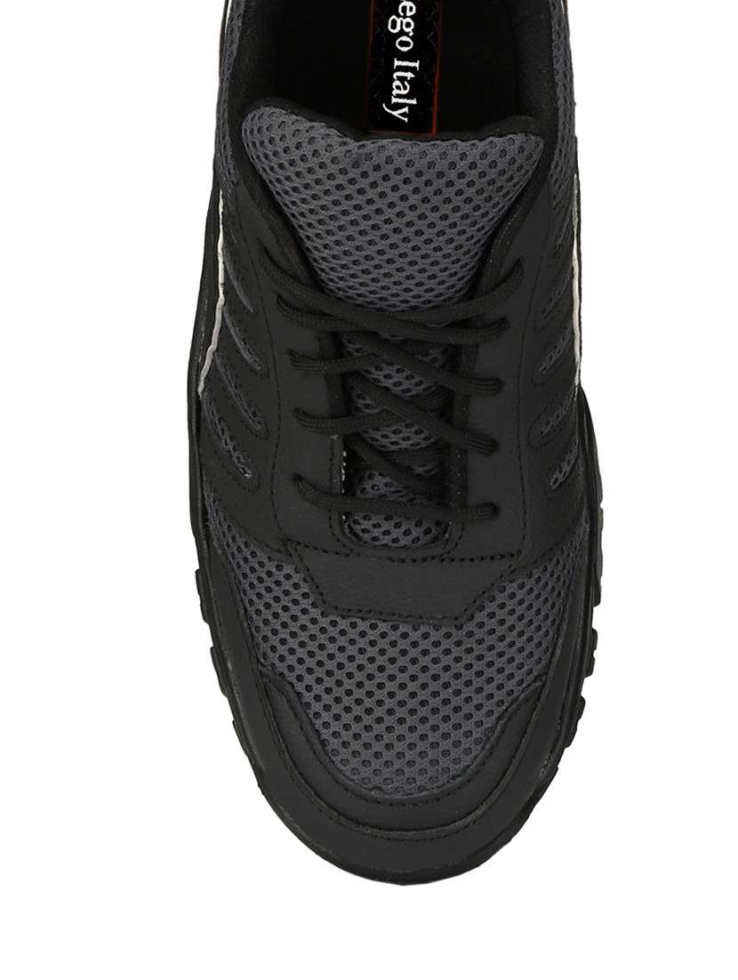 black mesh sport shoes - 13470785 -  Standard Image - 3