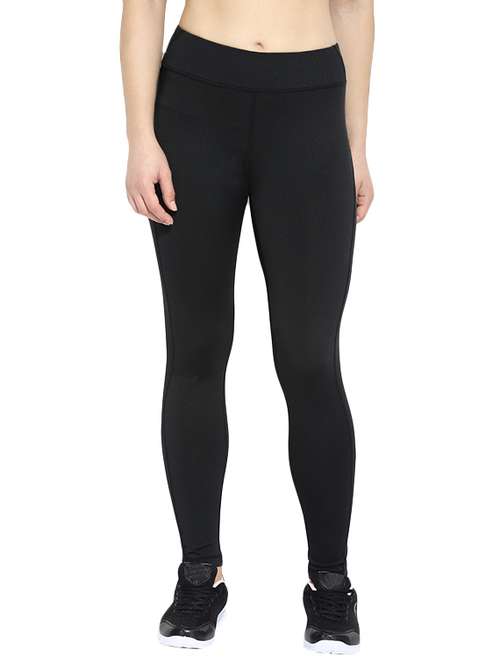 black nylon leggings - 13481531 - Standard Image - 0