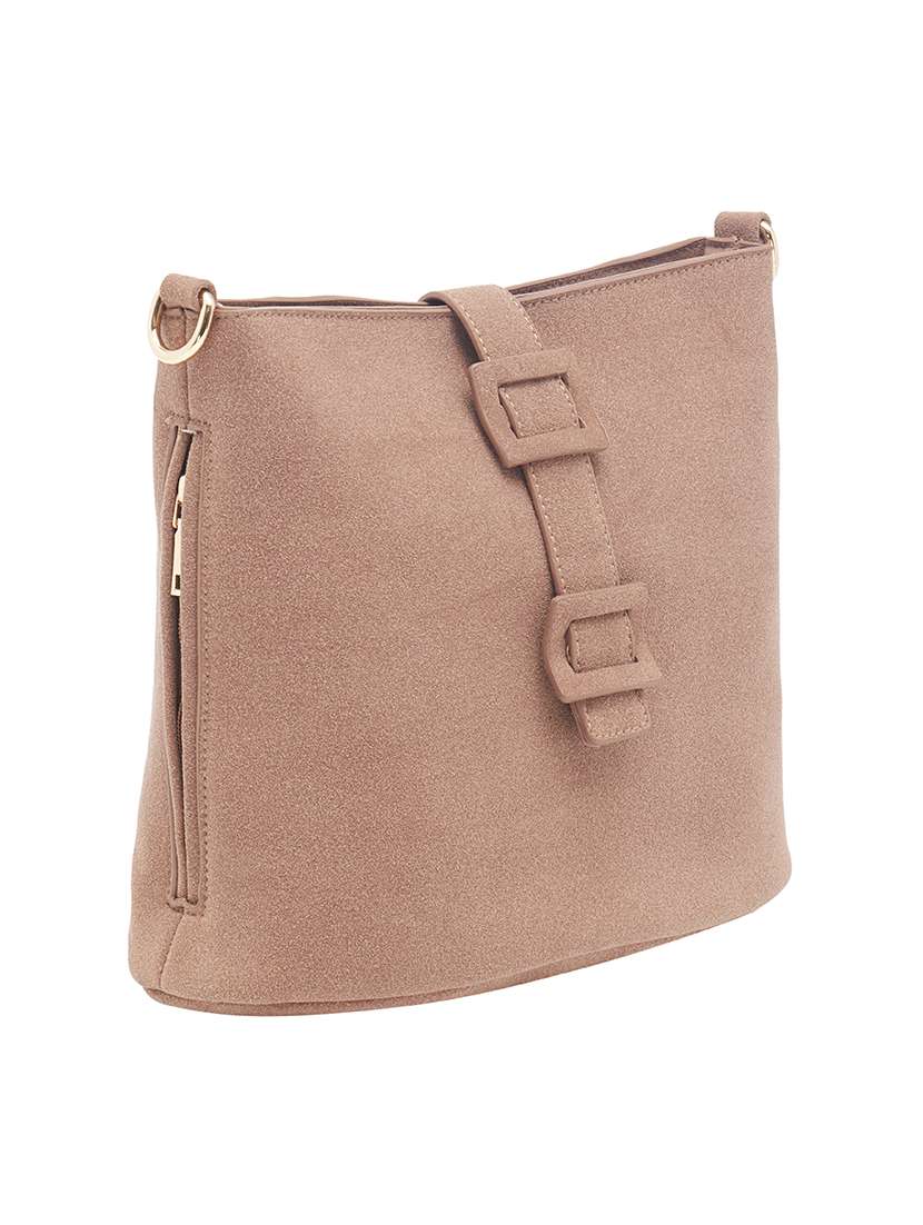 pink leatherette sling bag - 13482372 -  Standard Image - 3