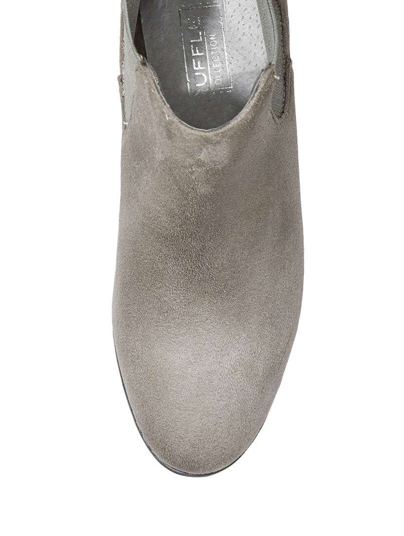 grey suede ankle  boot - 13482485 -  Standard Image - 3