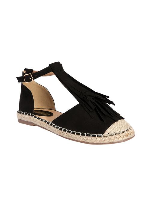 black ankle strap sandal - 13550605 - Standard Image - 0