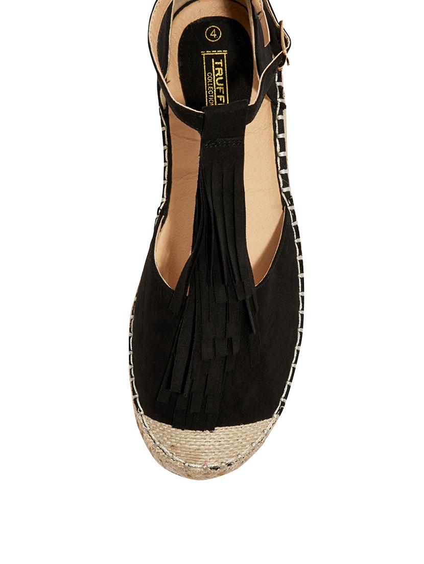 black ankle strap sandal - 13550605 - Standard Image - 3