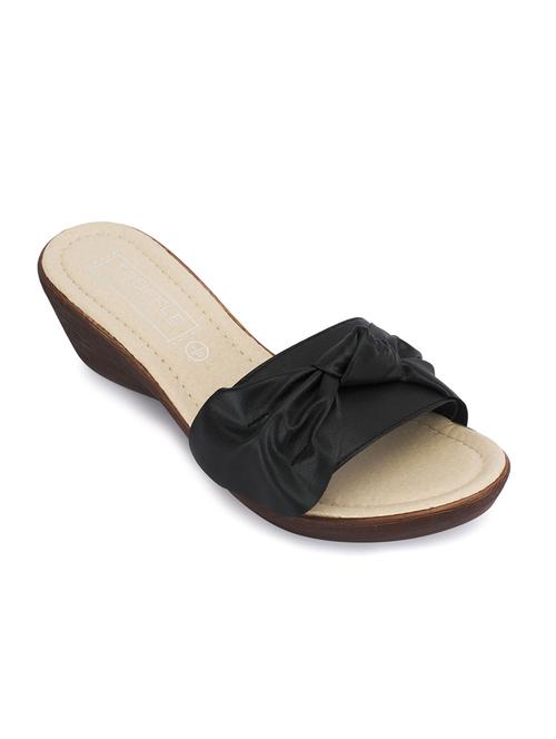 truffle collection chime1 black sandals for women - 13550825 -  Standard Image - 0