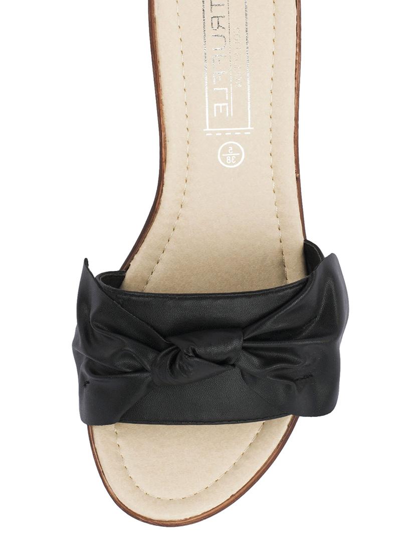truffle collection chime1 black sandals for women - 13550825 - Standard Image - 3