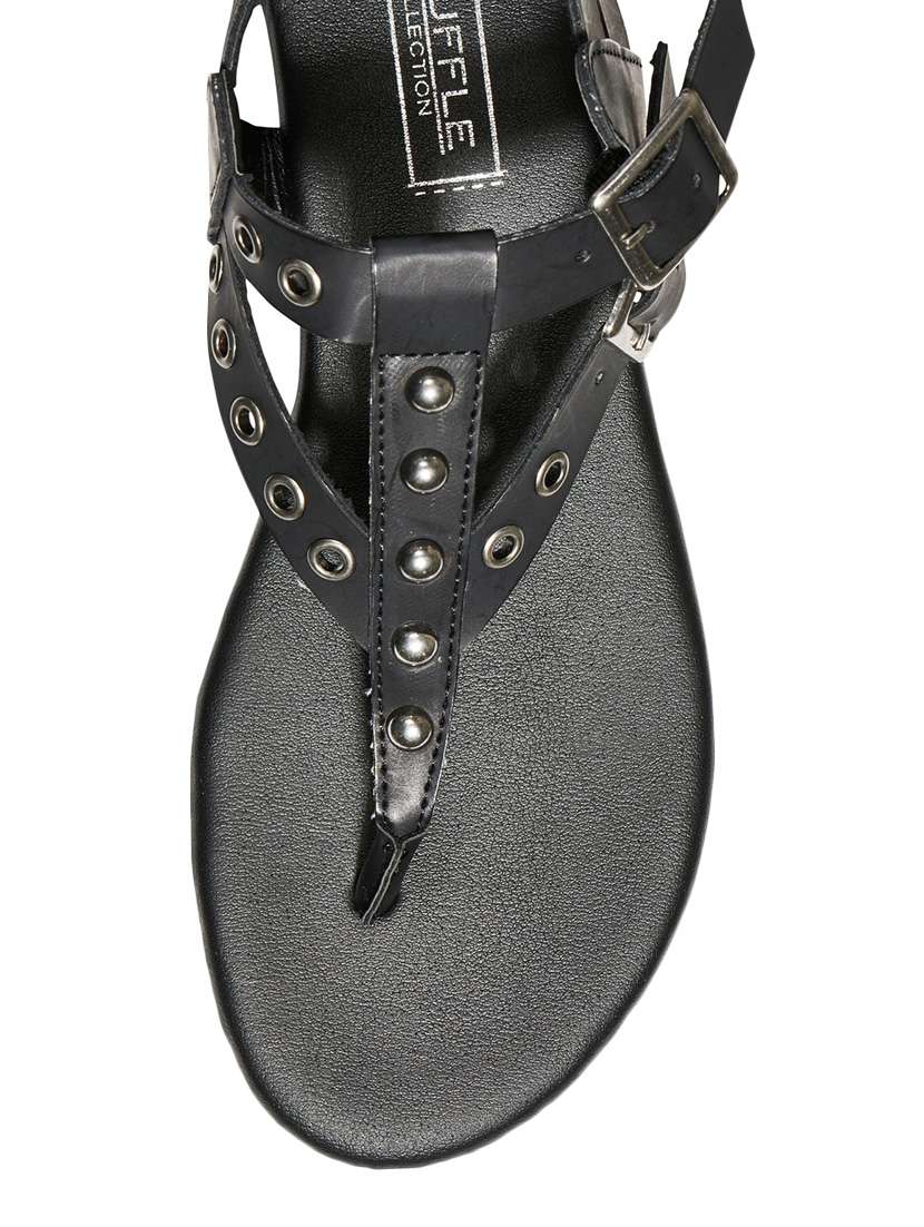 black closed back sandal - 13550835 -  Standard Image - 3