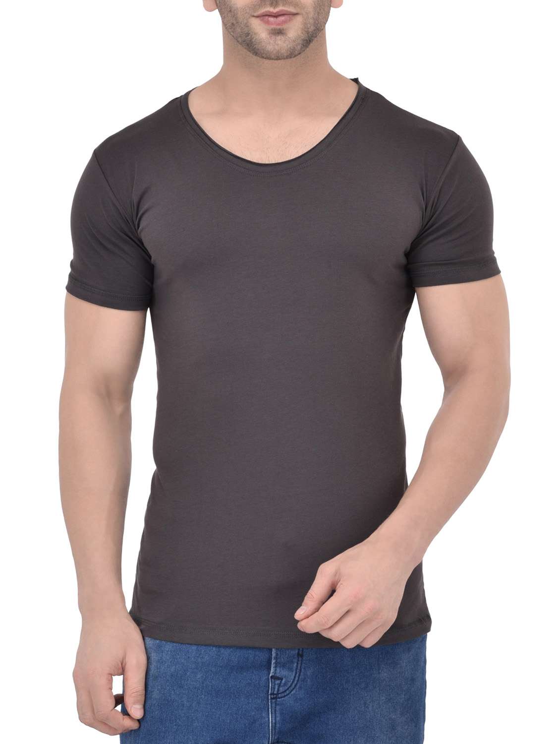 grey cotton tshirt