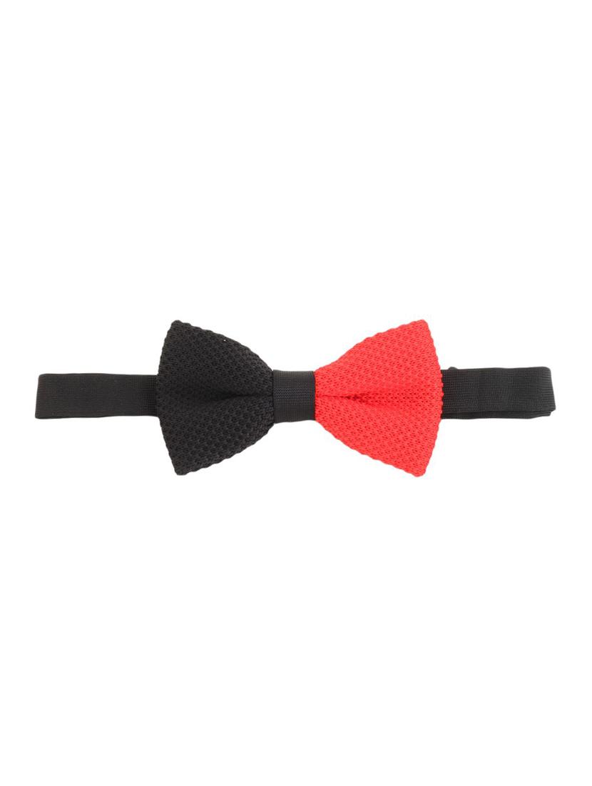 black knit bow tie - 13556016 - Zoom Image - 0