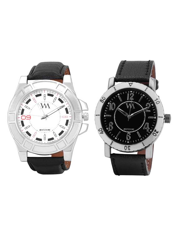 watch me round dial analog watch combo - 13604851 - Zoom Image - 0