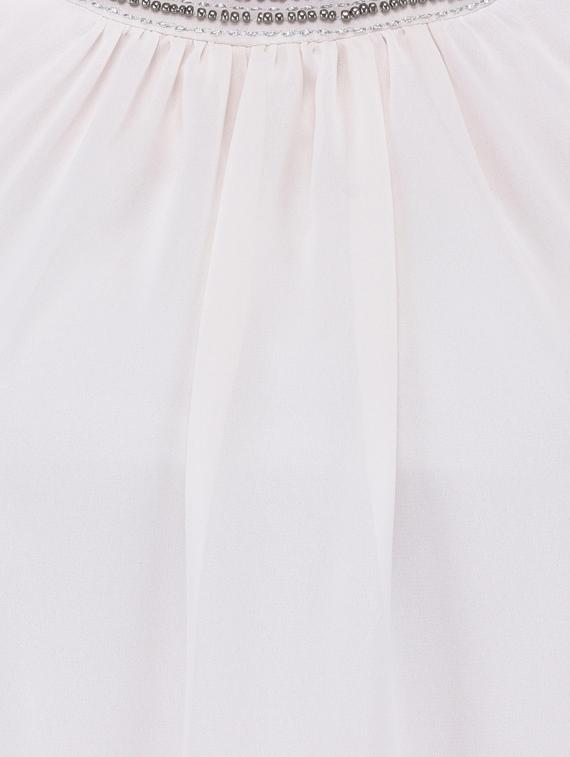 women's straight round neck top - 13650271 - Standard Image - 3