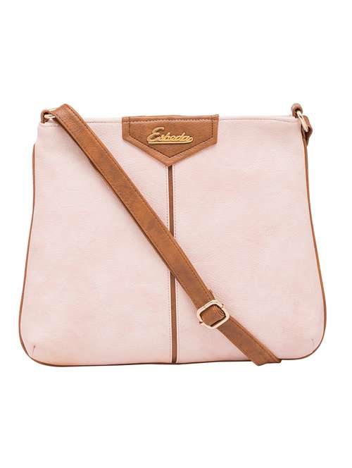 pink canvas sling bag - 13650336 - Standard Image - 0