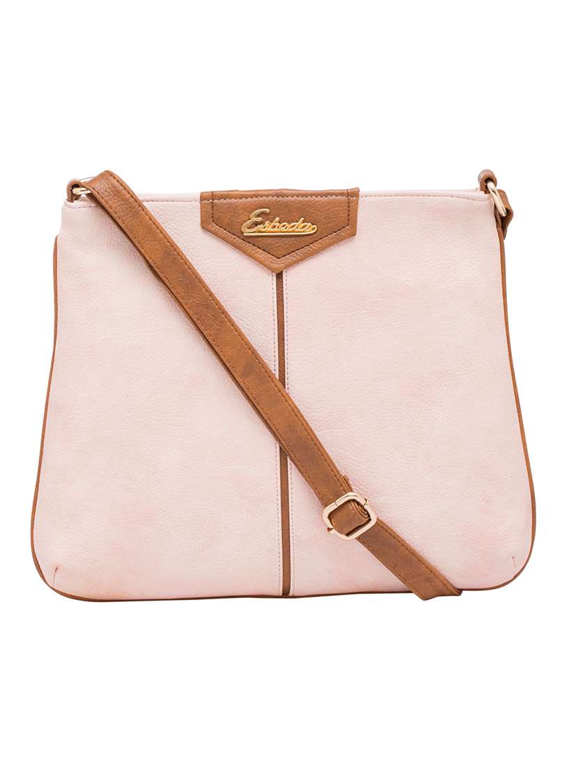 pink canvas sling bag - 13650336 - Zoom Image - 0