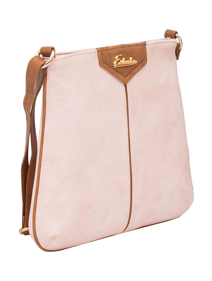 pink canvas sling bag - 13650336 - Standard Image - 3