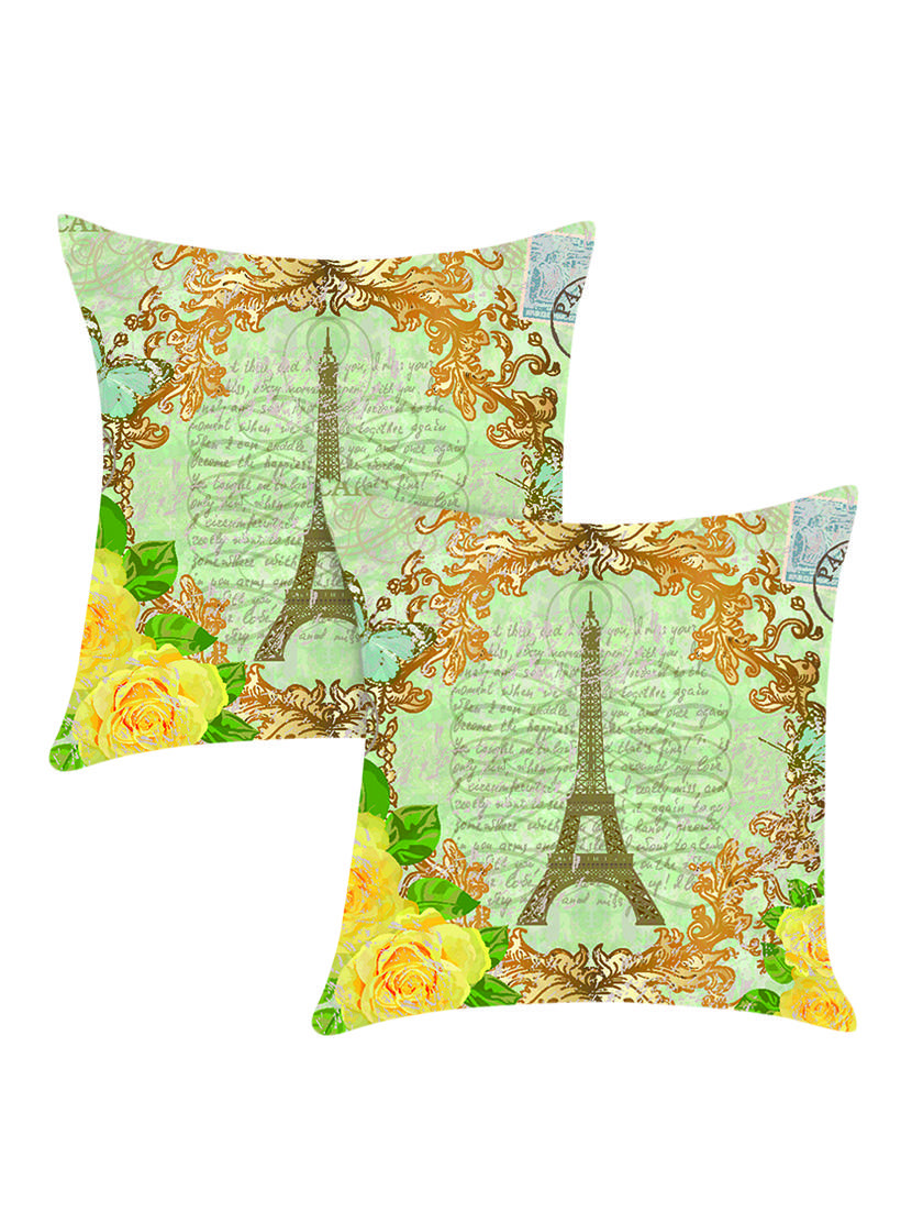 ambbi collection digitally printed polyester set of 2 cushion cover - 13652861 - Zoom Image - 0