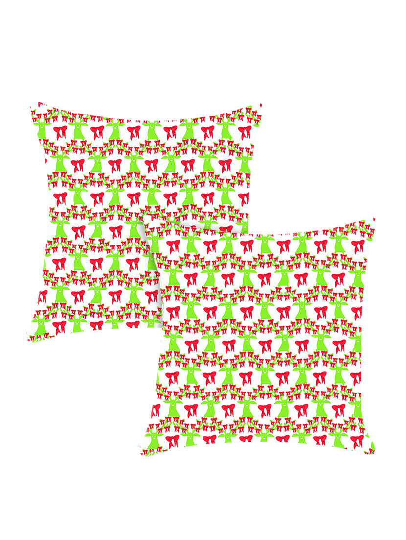 ambbi collection digitally printed polyester set of 2 cushion cover - 13652873 -  Zoom Image - 0