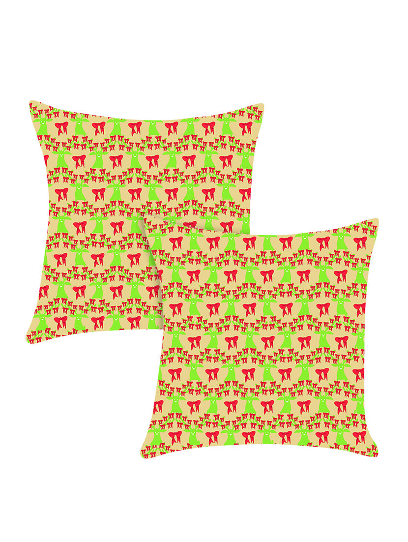 ambbi collection digitally printed polyester set of 2 cushion cover - 13652877 -  Zoom Image - 0