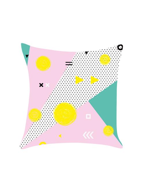 ambbi collections digitally printed cushion cover with geometric desgin - 13657342 - Standard Image - 0