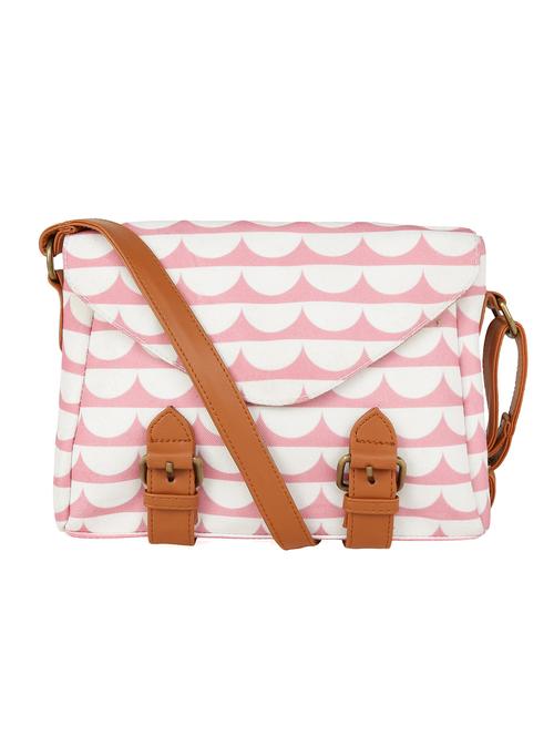 multi coloured canvas printed sling bag - 13659679 - Standard Image - 0