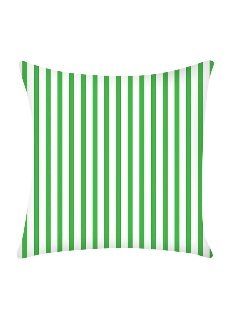 white printed satin cushion cover - 13662560 - Zoom Image - 0