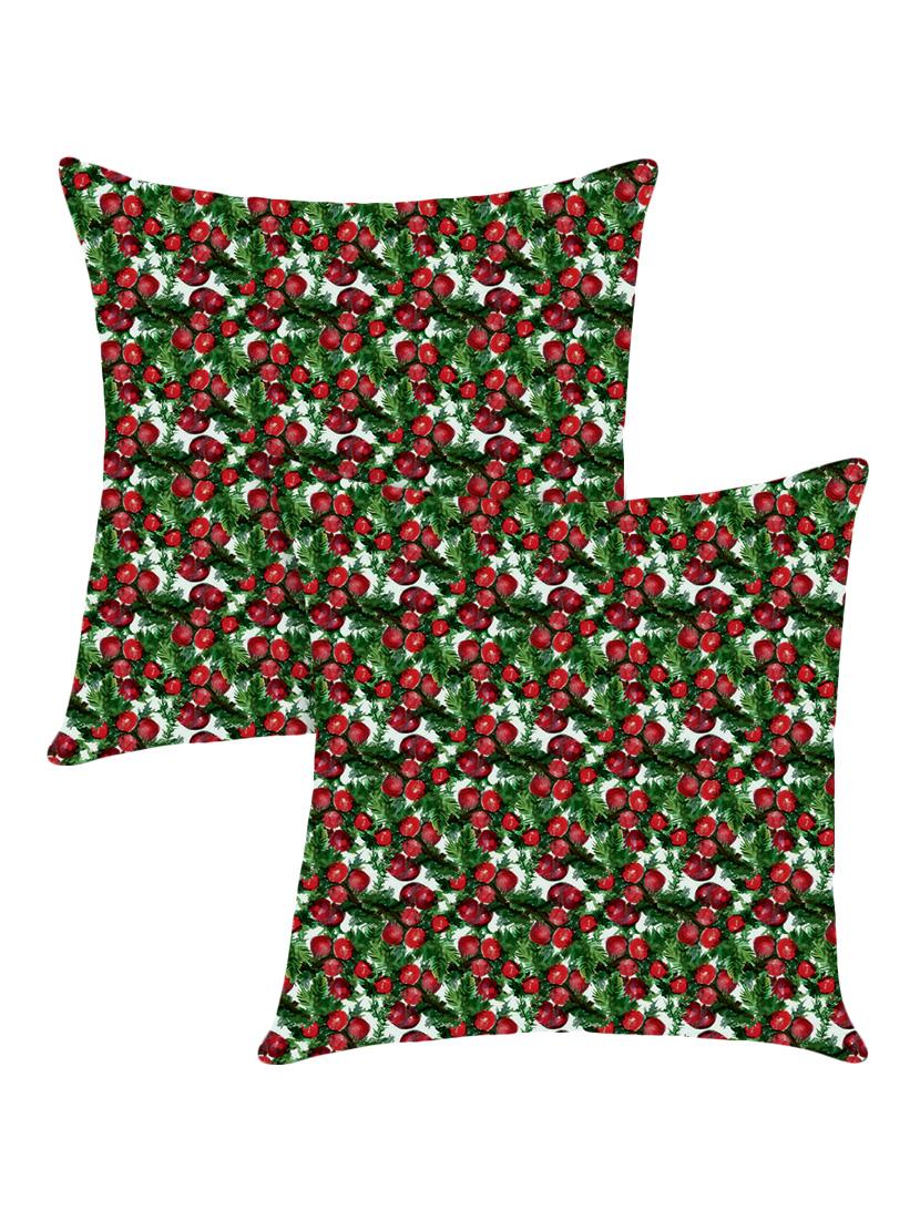 digitally printed cushion cover with fruit design set of two - 13667825 -  Zoom Image - 0