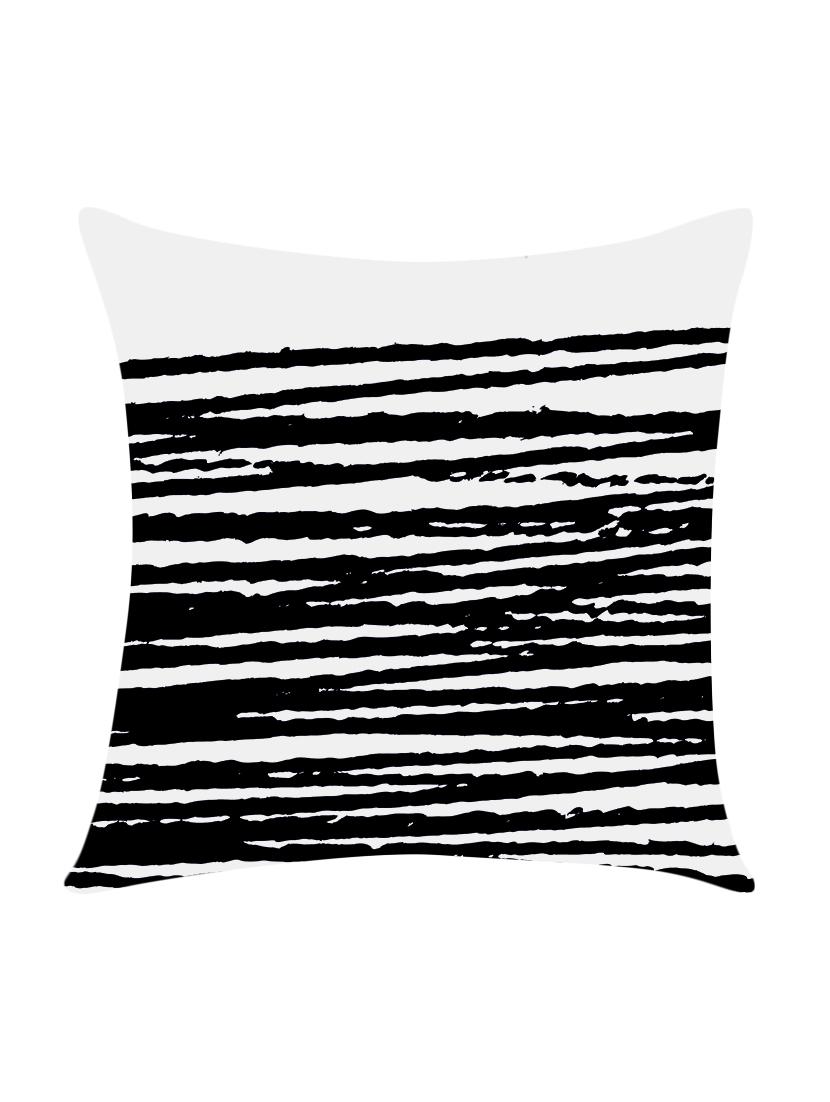 digitally printed cushion cover with geometric design - 13667832 -  Zoom Image - 0