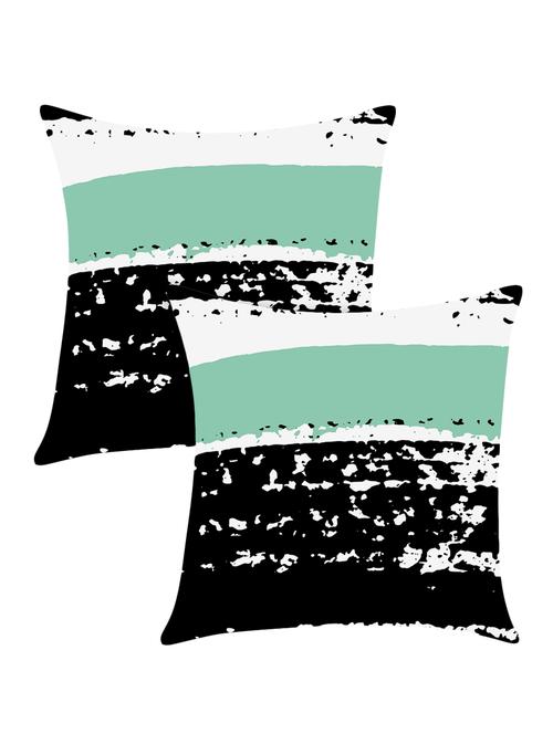 digitally printed cushion cover with abstract design set of two - 13667835 - Standard Image - 0