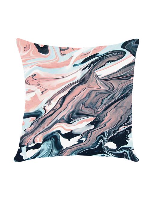 digitally printed cushion cover with marble design - 13667848 - Standard Image - 0