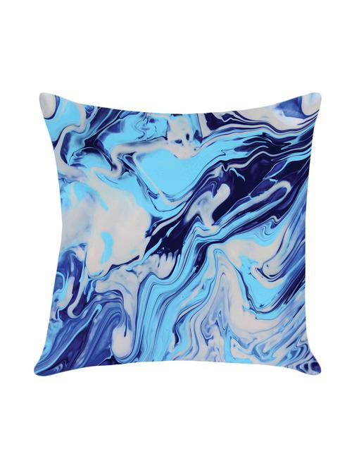 digitally printed cushion cover with marble design - 13667852 - Standard Image - 0