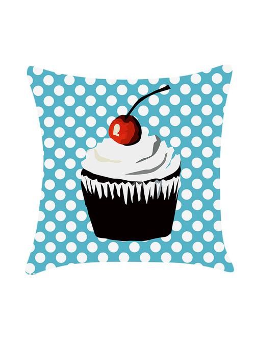 digitally printed cushion cover with ice-cream and dots design - 13667870 -  Standard Image - 0