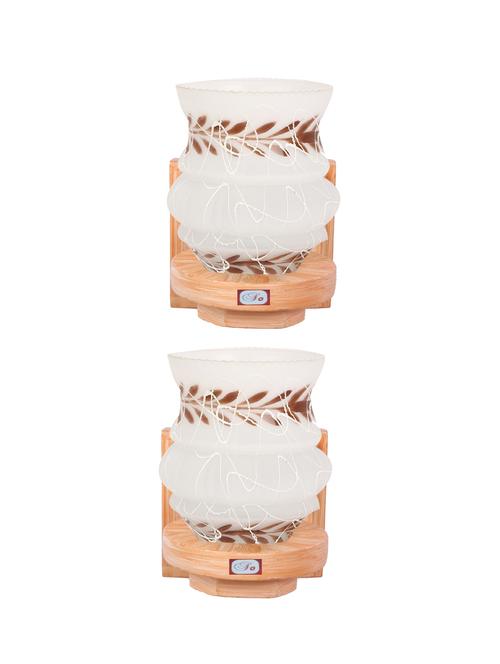 somil new design & shape hand decorative wall lamps (set of two) - 13669040 - Standard Image - 0