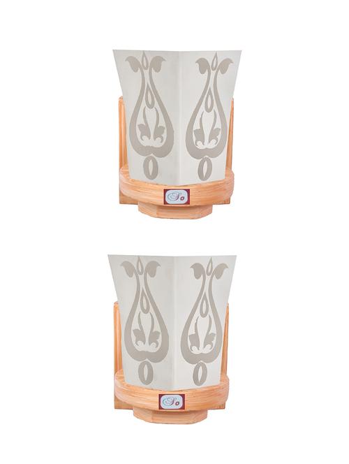 somil new design & shape hand decorative wall lamps (set of two) - 13669053 - Standard Image - 0