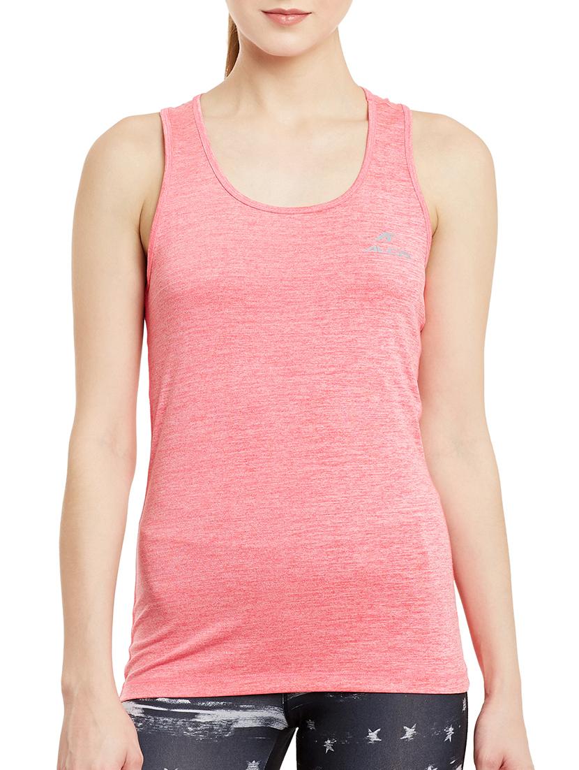 solid pink tank tee - 13672273 - Zoom Image - 0
