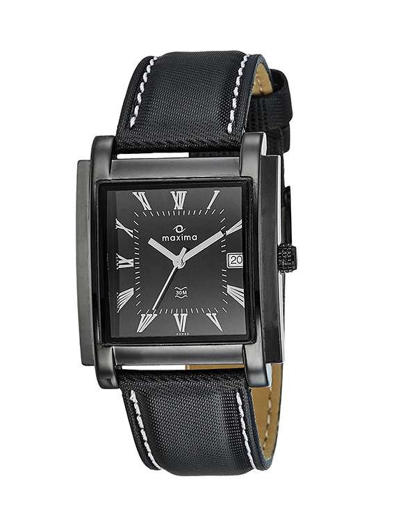 Buy online Maxima Attivo Analog Black Dial Men's Watch 22980lmgb