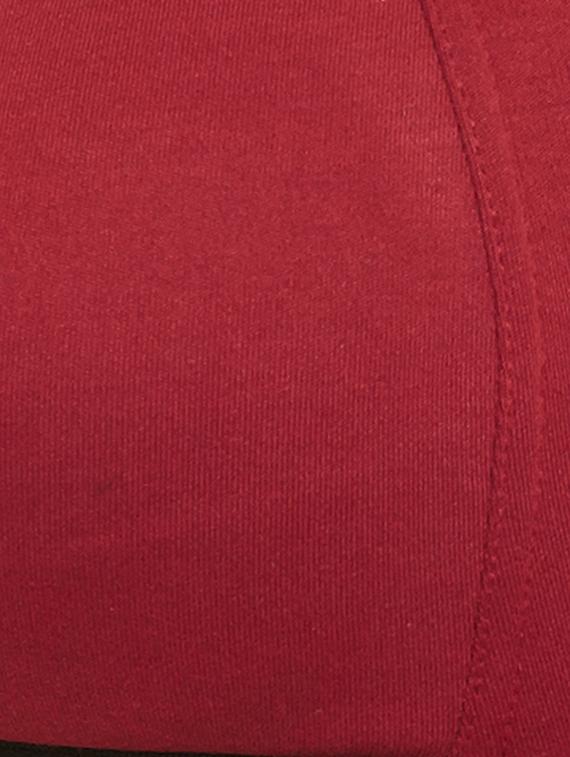 red cotton tshirt bra - 13678206 - Standard Image - 3