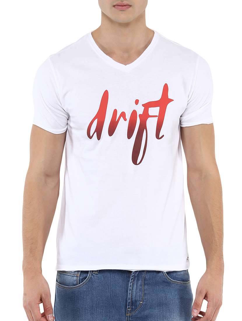white cotton t-shirt