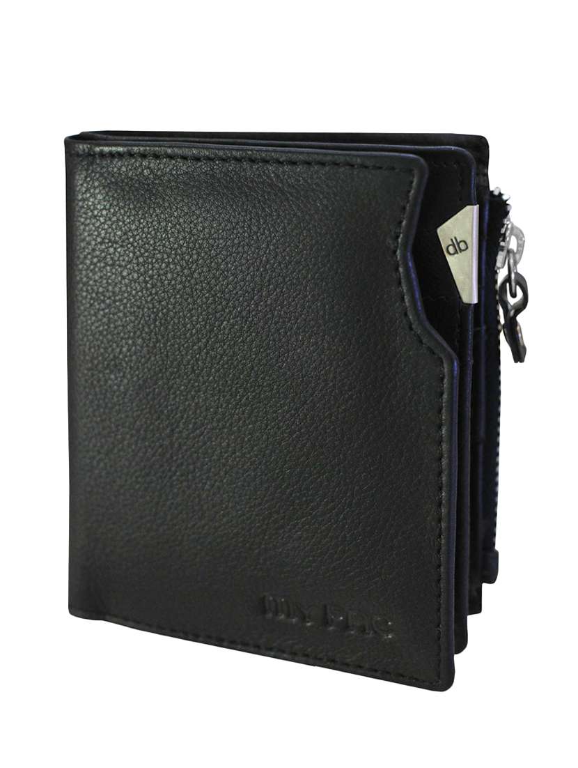 black leather wallet