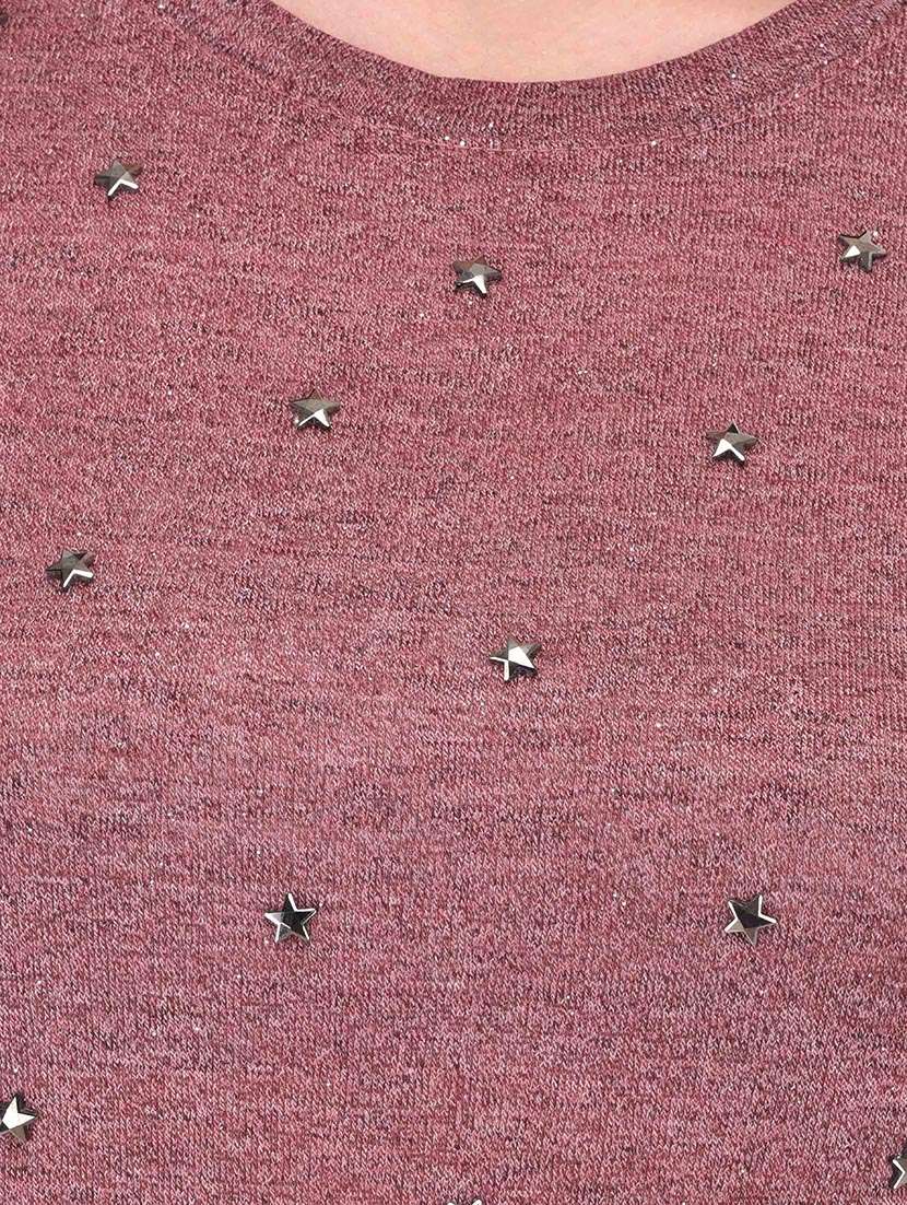 purple viscose regular top - 13696285 -  Standard Image - 3