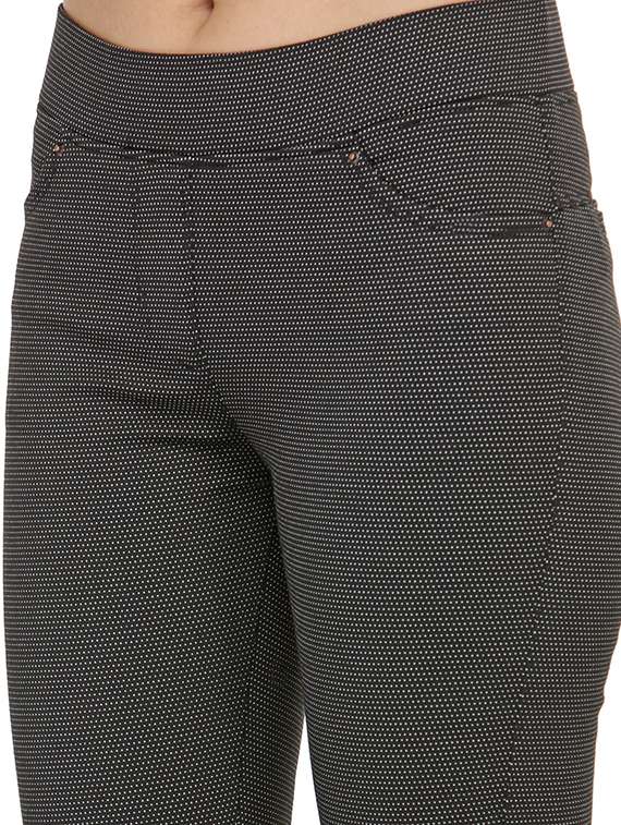 black cotton jeggings - 13698182 - Standard Image - 3