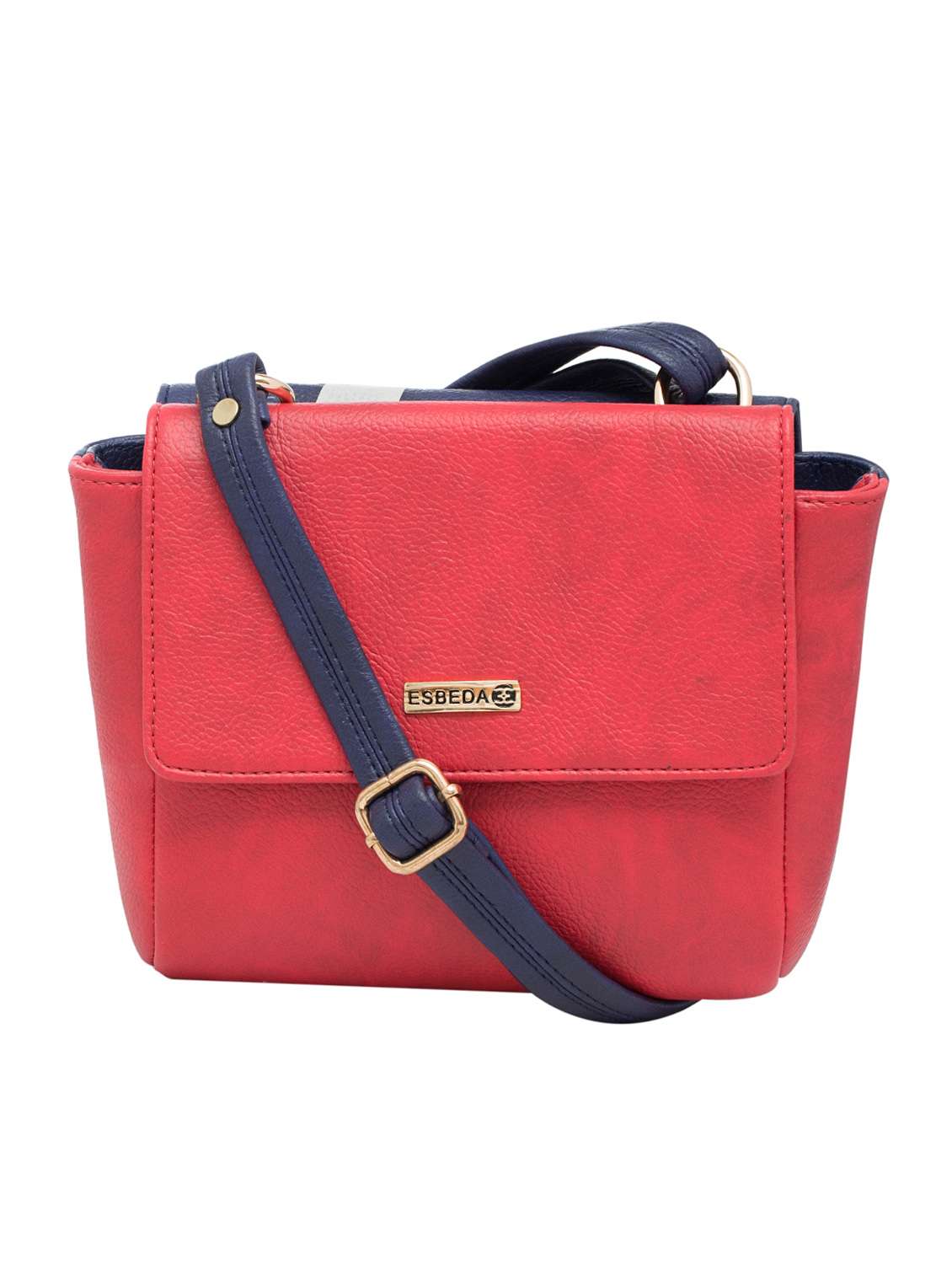 red leatherette regular sling bag - 13699083 - Zoom Image - 0