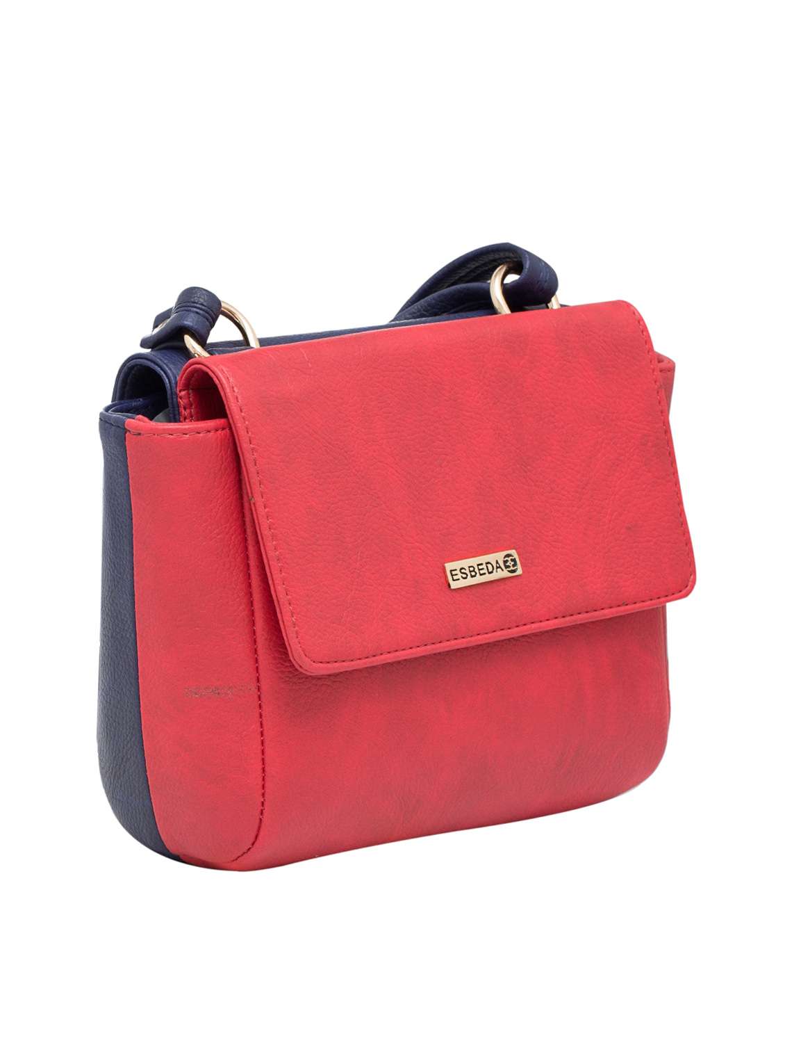 red leatherette regular sling bag - 13699083 - Standard Image - 3