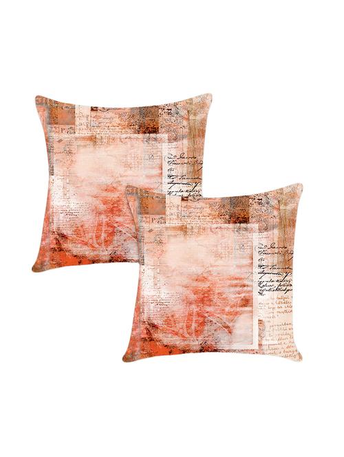 digitally printed set of 2 satin cushion cover - 13710864 -  Standard Image - 0